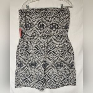 Strapless Top Size XL